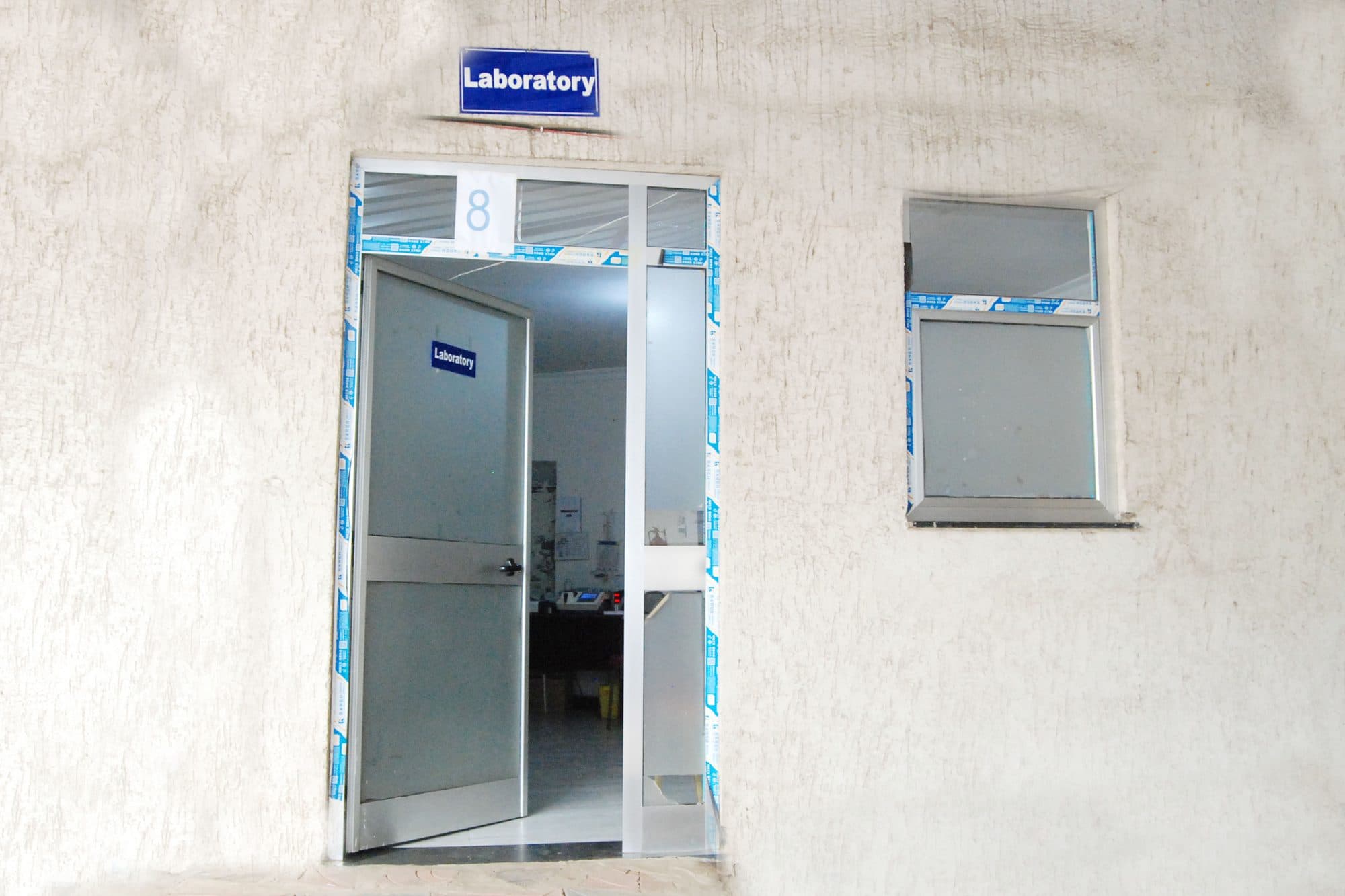 Laboratory Entrance